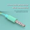3.5mm Wired Headphones With Bass Earbuds Stereo Earphone Music Sport Gaming Headset With mic For Xiaomi IPhone Huawei Samsung