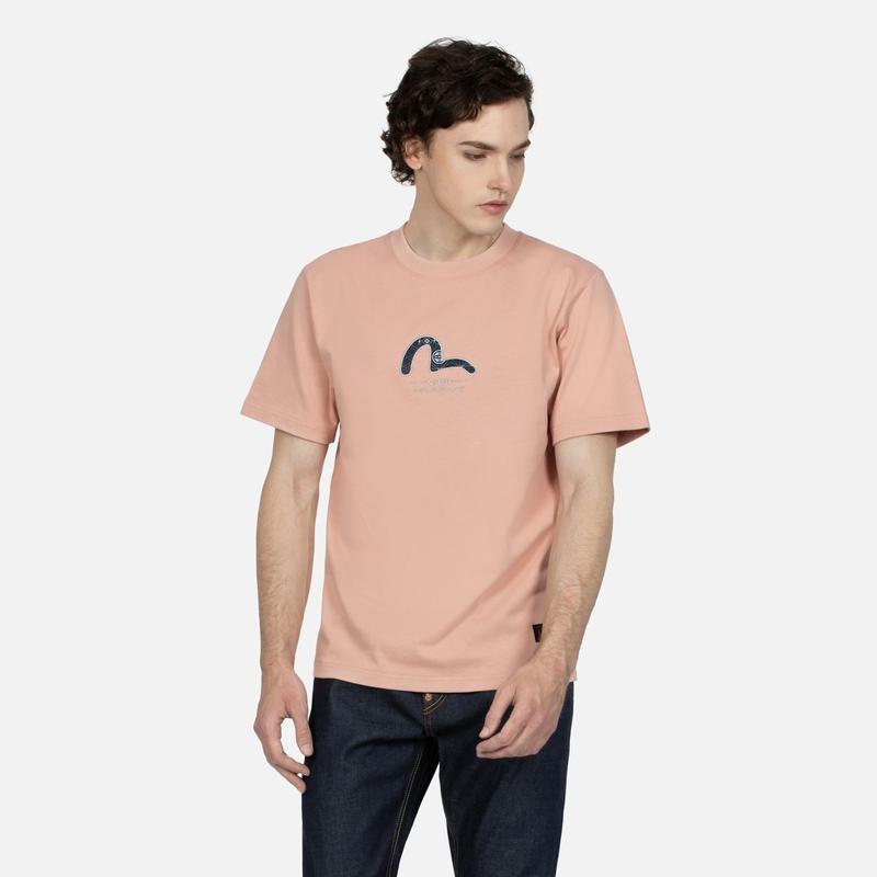 Evisu T Shirt Regular Fit Men's 2EAHTM3TS7079XXCT