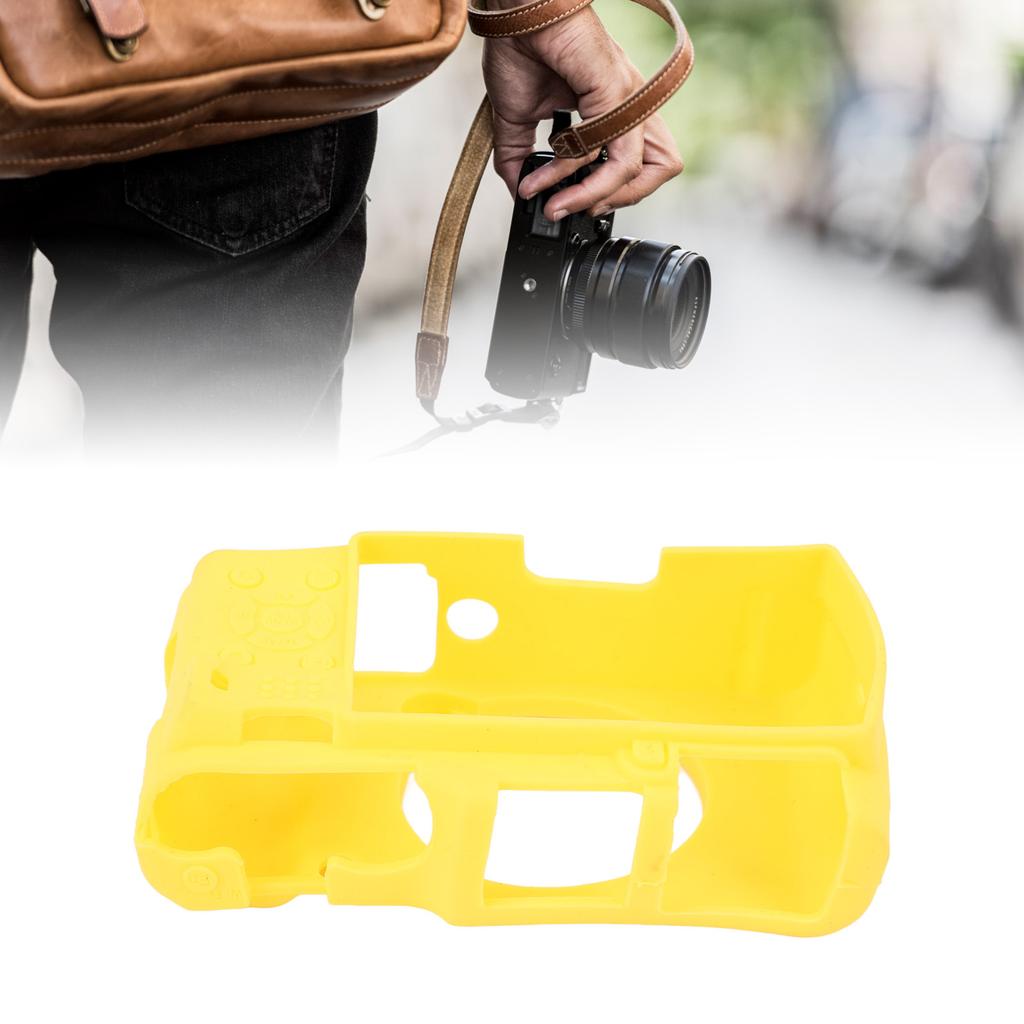 Silicone Camera Protective Case Soft Textured Surfaces Detachable Camera Silicone Cover Case for Fuji XM1