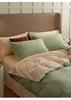 Mei Yun Ge High Weight Dove Velvet Double Splicing Warm Rolling Edge Craftsmanship Color blocked Single Duvet Cover