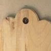 Hamsa Hand Wandplakette, Mangoholz Weißwaschung