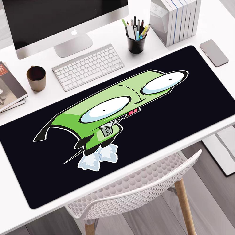 Invader Zim Theme Mouse Pad, Non Slip Rubber Base, Multifunctional Office & Home Decor, Perfect for Workspace Personalization.