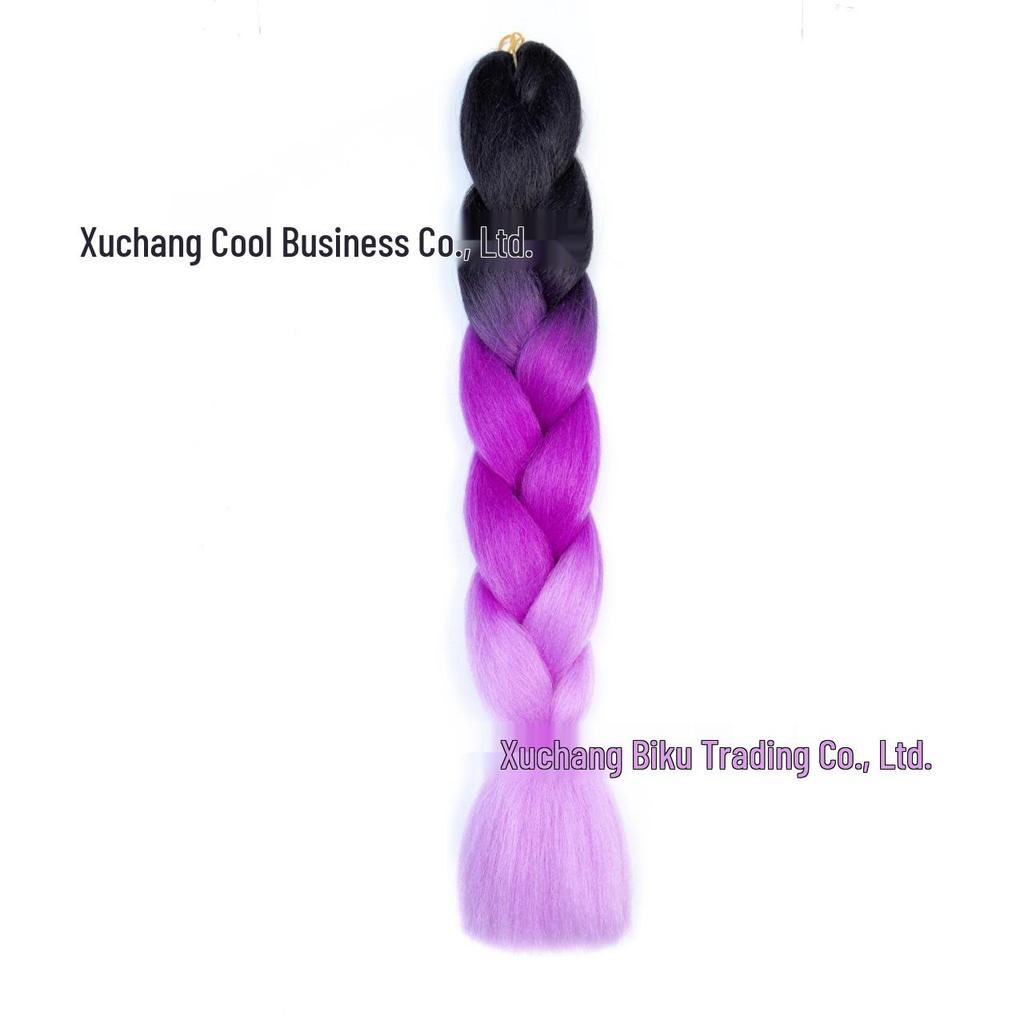 Three, Four, Five-Color Gradient High-Temp Fiber Jumbo Braid Material