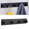 Row Hook Wall Mounted Space Saving Stainless Steel Towel Hook for Kitchen Bathroom Closet