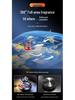 Interstellar Suspension Solar Car Air Freshener - Aluminum Alloy Perfume Ornament