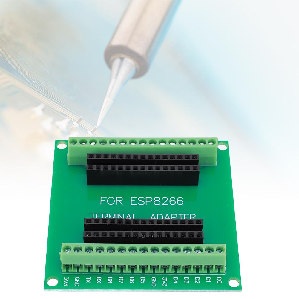 ESP8266 Erweiterungsplatine GPIO Klemmen Schraubklemme für ESP8266 ESP-12E NodeMCU für ESP8266 ESP-12E NodeMCU Entwicklungsplatine