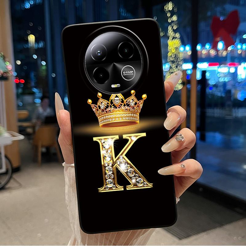 Black Case For BLU Bold K50 Soft Silicone Shockproof Protective Casing For BLU Bold K50 New Luxurious Crown Letter Back Cover