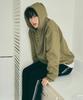 Snug Button Henley Neck Hoodie_Khaki(W25-Tp47)