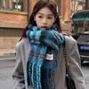 Soft Winter Cashmere Scarf Multi-Style Warm Long Tassel Scarves Mohair Thickened Wrap Shawls For Women Girls