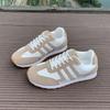 Autumn new casual shoes fashionable versatile travel running shoes breathable leather lightweight sports women's shoes