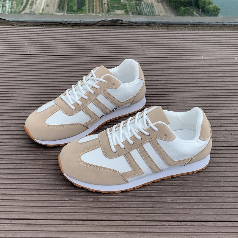 Autumn New Casual Shoes Fashionable Versatile Travel Running Shoes Breathable Leather Lightweight Sports Women's Shoes