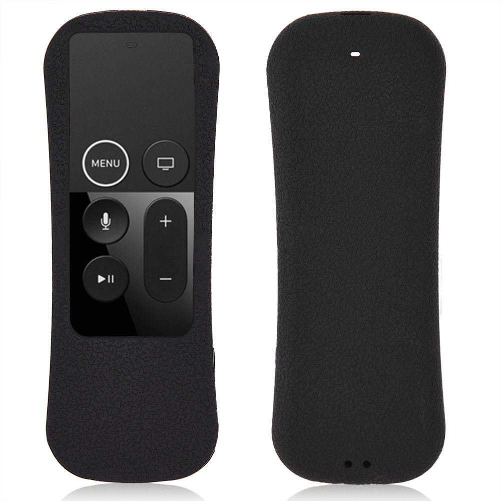Shockproof Anti Slip Protective Silicone Cover Case for   TV 4 Remote Black