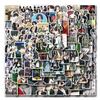110 Pieces of Windbreaker Doodle Stickers Decorative Skateboard Suitcase Waterproof Stickers