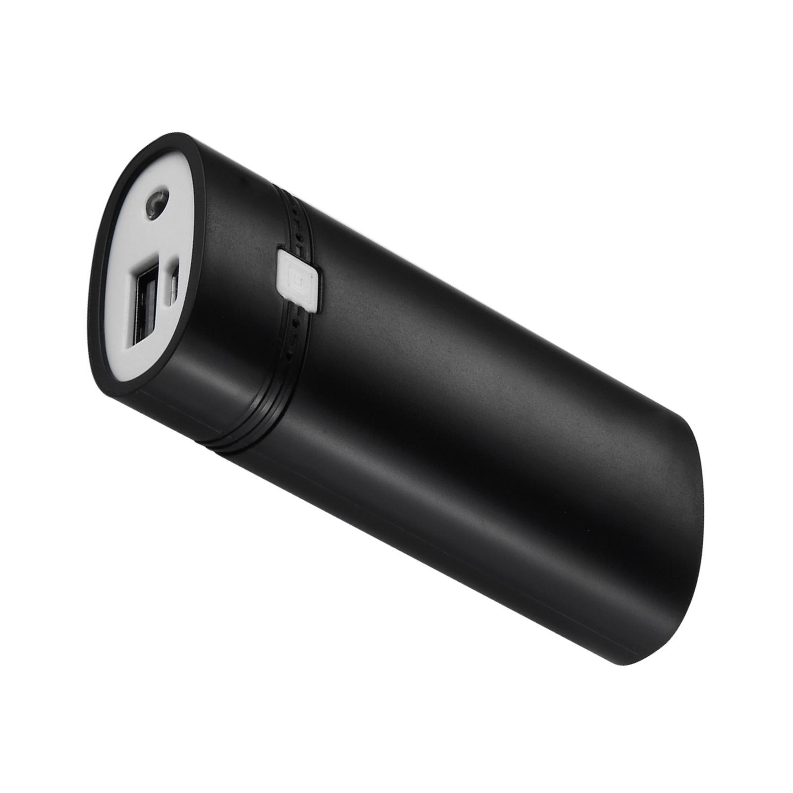 Корпус-бокс для DIY литий-ионного аккумулятора, Power Bank с USB-выходом и индикатором для смартфонов Black 9400 black