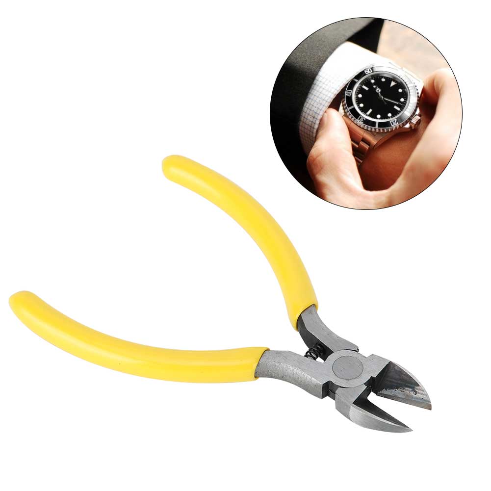 Clește pentru îndepărtarea brățării de ceas, pentru confecționarea bijuteriilor DIY, instrument de îndepărtare a curelei de ceas, instrument de reparare, clește diagonal