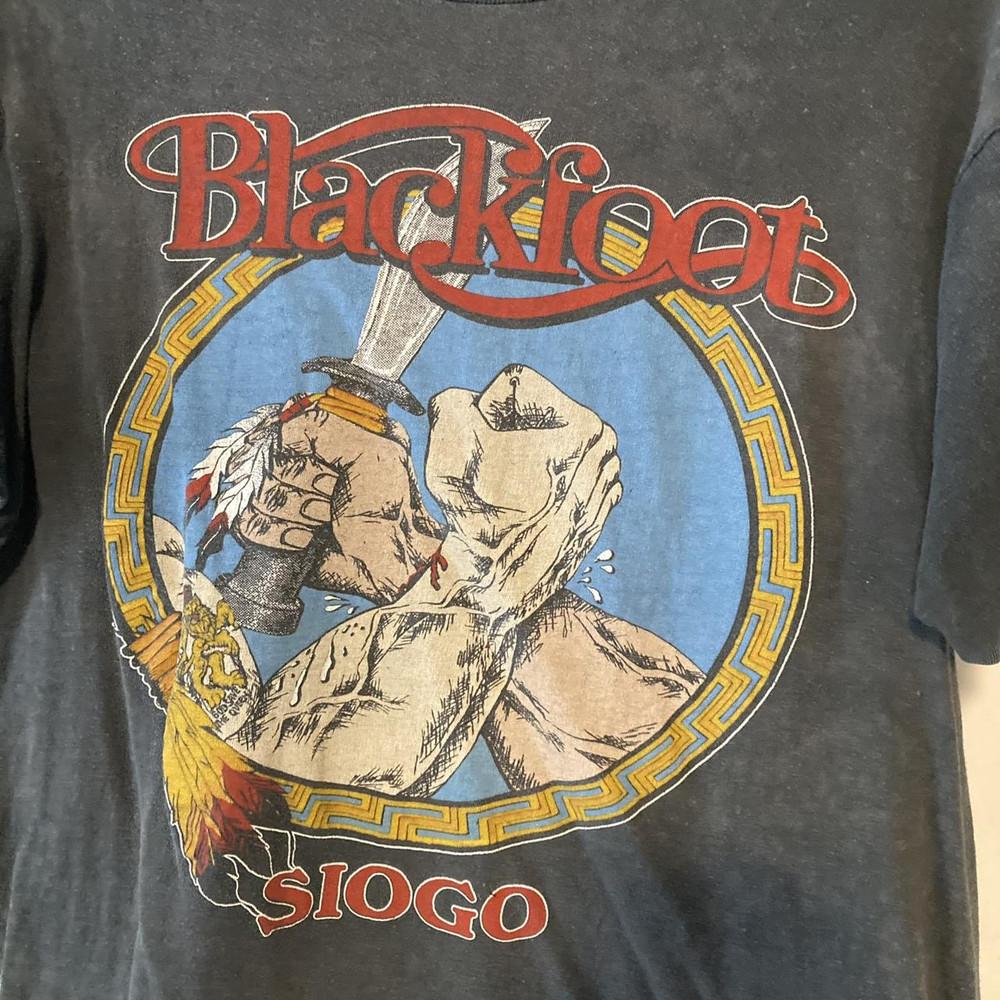 Винтажная футболка Blackfoot Siogo Band 1988 года S-5XL IM0735 Унисекс M