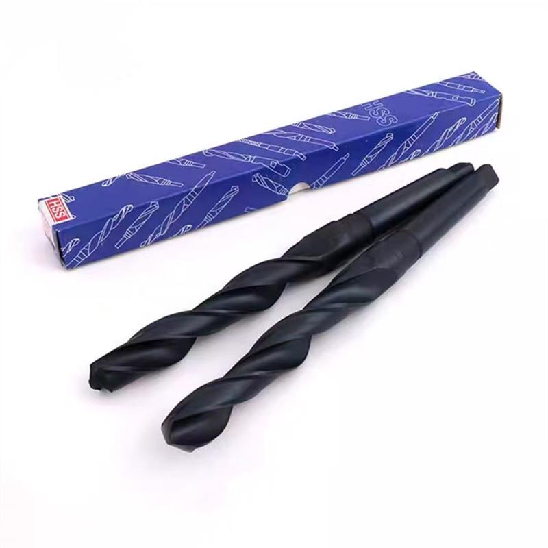 HSS Nitridation  Morse taper shank Fried Dough Twists drill bit 10~43mm, cast iron, steel metal drilling machine tool drill bit