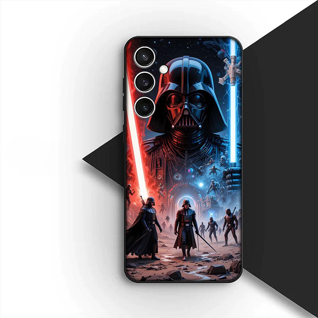 Yodas Stars Darths Wars j-Jedis Vader Phone Cover for Samsung Galaxy S22 S21 S20 FE Ultra Plus A07 A17 A15 A16 A25 A57 A37 Case