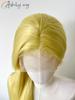 Lemon Golden Cold Golden Yellow Wigs Hand Hook HD Lace Front Wig Emeralds Cosplay Wig Nature Looking Glueless Blonde Wig Daily