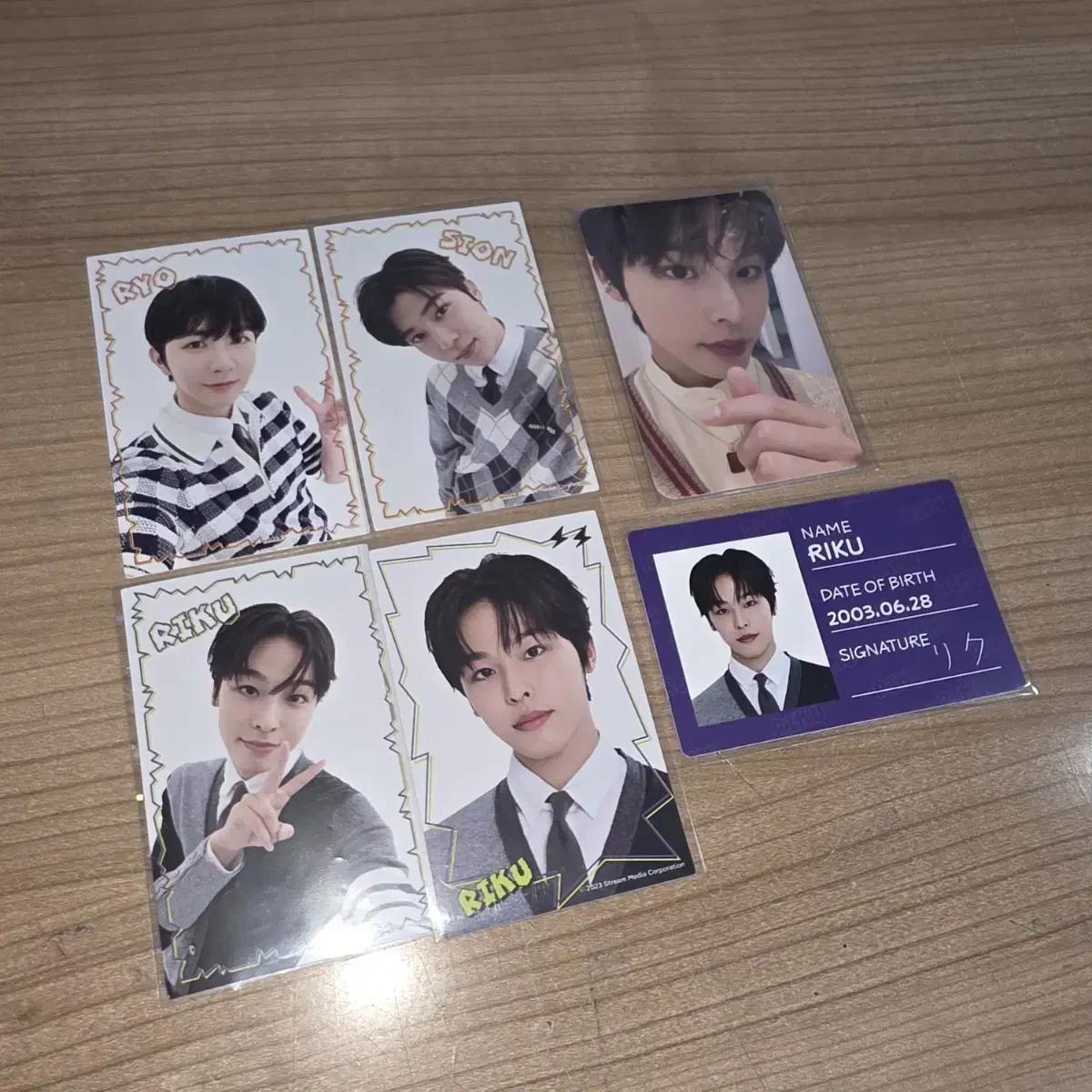 

Nct New Team Rikusion Ryo Set Bulk
