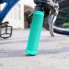 Handlebar Grips Shock Absorbing 22mm Bike Lockable Handle Grip , Blue