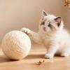 Cat Toy Ball, Soft Wool Ball Cat Toy, Silent Cat Chew Ball, Interactive Play Ball Toy for Indoor Cats Kittens Relieves Anxiety And Boredom