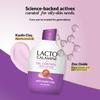 Lacto Calamine Gesichtslotion 120 ml Tägliche Feuchtigkeitspflege für fettige Haut Ölkontrolle Leichte Gesichts- und Körperpflege Kaolinton, Glycerin & Zinkoxid