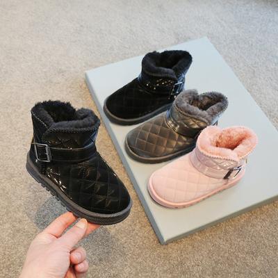 Winter neue Mädchen Schneestiefel, gefütterte Jungen Schneestiefel