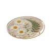 4Pcs Acrylic Dried Flower Coaster Heat-Resistant Waterproof Cup Mat Transparent Non-Slip