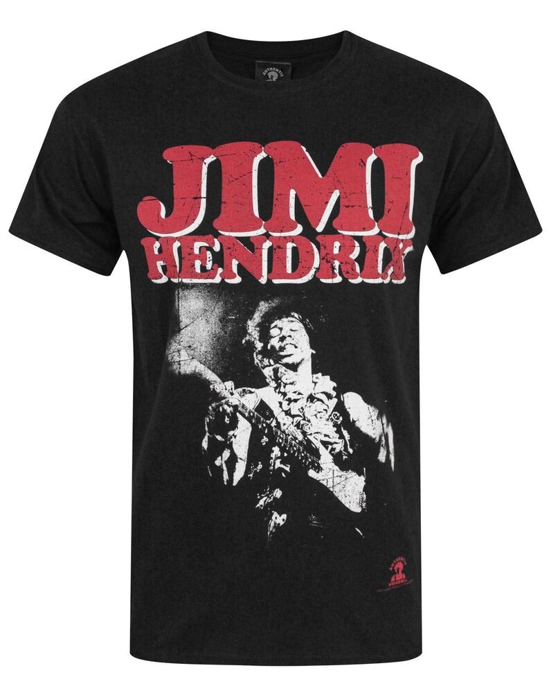 

Футболка унисекс с логотипом Jimi Hendrix Block