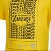 Nike Dri-Fit Nba Los Angeles Lakers Printed Crew Neck Short Sleeve T-Shirt Men Tops Amarillo-Yellow DH0637-728