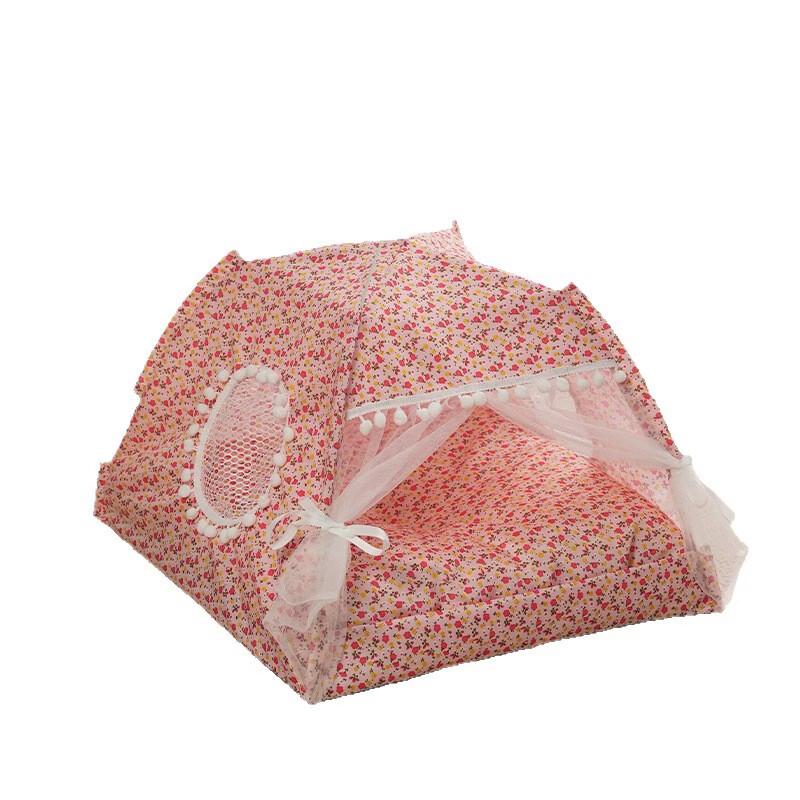 Princess Enclosed Pet Tent Bed