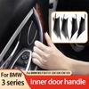 F30 F31 Door Handle Pull Inner Protective Cover Carbon Fiber Car Door Trim for BMW 3 Series 2013- BMW 320 328 330 335 M3 M4