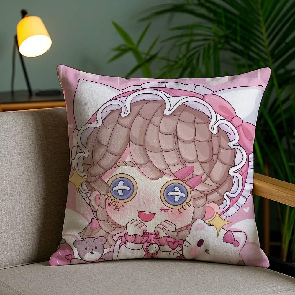 Vedio Game I-Identity V Pillow Case Anti-dustmite Invisible Zipper Sofa Bed