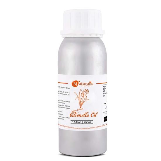 Naturalis Essence of Nature Water Soluble Natural Citronella Oil Suitable for Floor Cleaning and Room Spray 250ml 250GM