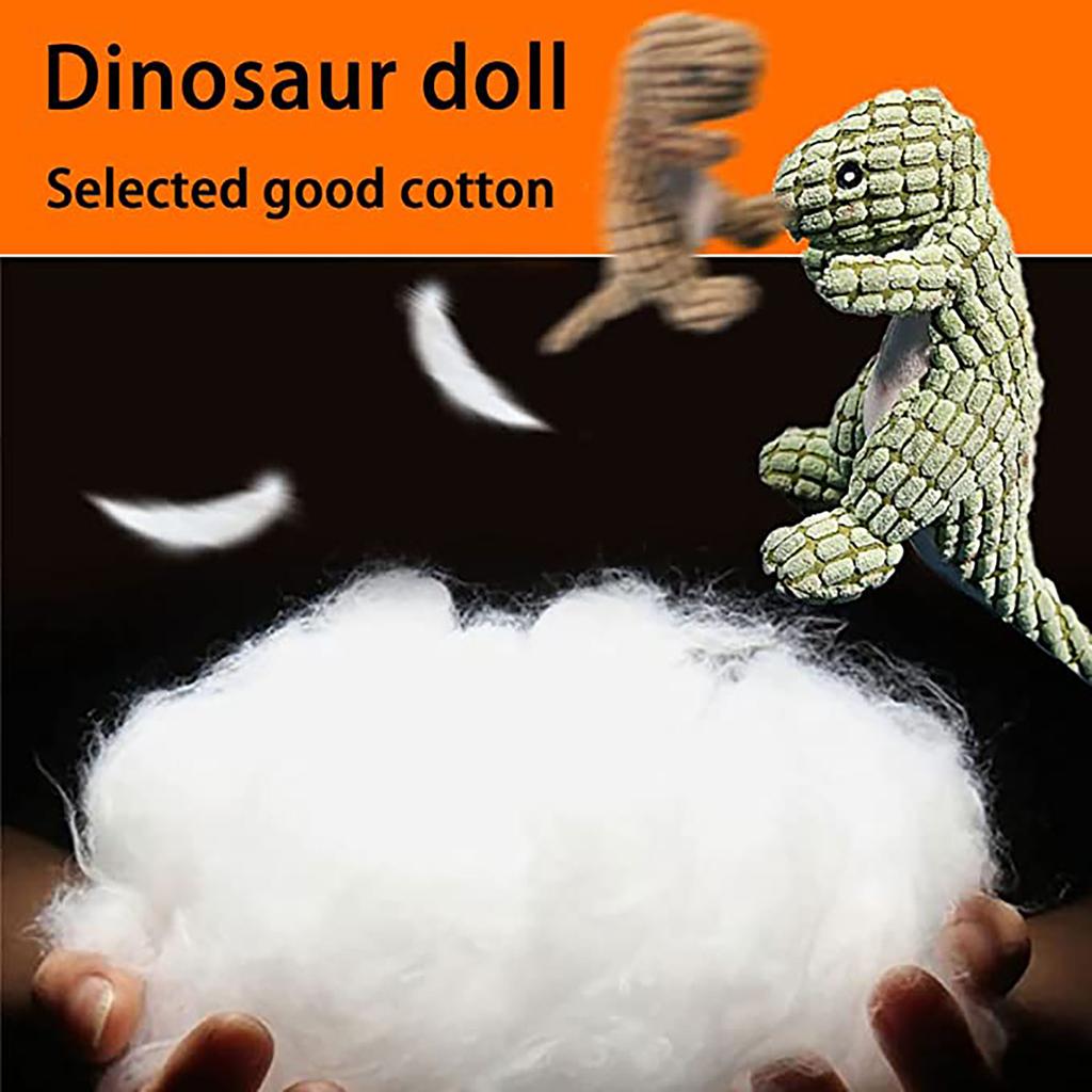 An Indestructible And Dinosaur, A Dog Toy Suitable For Aggressive Chewers, And A Squeaky Plush Dog Toy