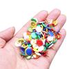 100Pcs Colors Push Pins Colorful Decorative Thumb Tacks Roundness Head Push Pins