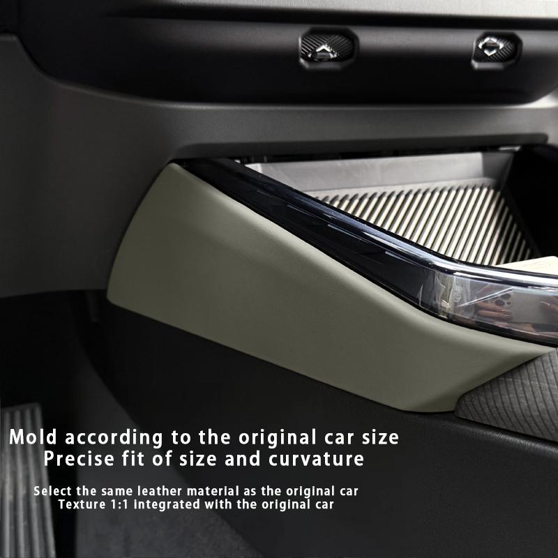 For BMW X3 G45 2025 ABS Carbon Fiber Car Center Console Gear Shift Side Panel Cover Trim Strips Interior Accessories