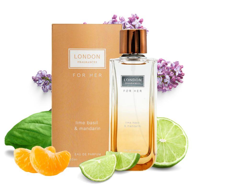 London fragrances for her english lime basil & mandarin edp