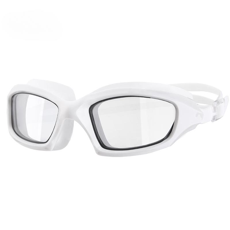 Ochelari de înot de înaltă definiție, impermeabili și anti-aburire, pentru bărbați și femei, echipament profesional pentru ochelari de înot cu cadru mare pentru adulți
