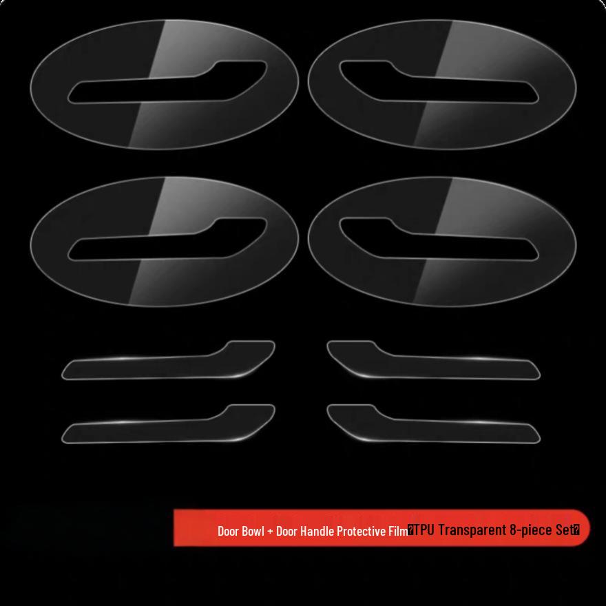 Tesla Model Y/YL Vent & Bumper Protector TPU Film Set