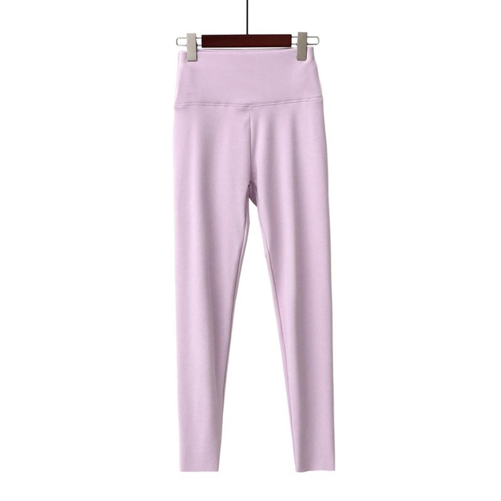 Dámské podzimní a zimní německé Velvet Slim Fit Teplé legíny s vysokým pasem