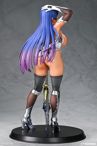 Q-six Taimanin RPGX Pale Young Purple Yatsumurasaki Tanned Ver. 1/6 Scale PVC Painted Complete Figure -
