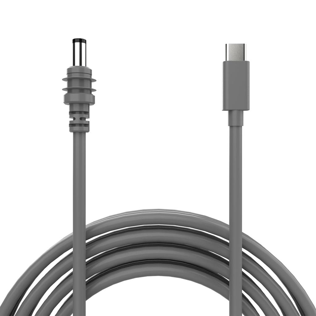 3M/10FT High Quality 100W PD USB Type-C Mini Starlink Charge Cable Waterproof PVC Jacket USB C To DC Power Cords