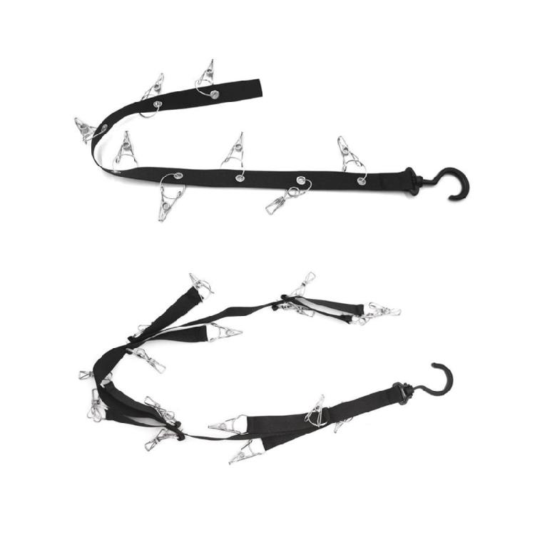 Fashionable Hat Organizers Holder Rack for Closet Rod Featuring Clip To Store Baseball Hats Golf Hats and Beanies