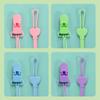 Food-grade Baby Pacifier Chain Silicone Baby Teething Toys Strap Pacifier Holder Clip  Outdoor