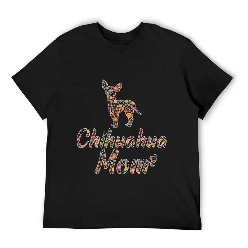 Camiseta Chihuahua Mom Customs Vintage Anime Shirt Rapper Gr S разноцветный