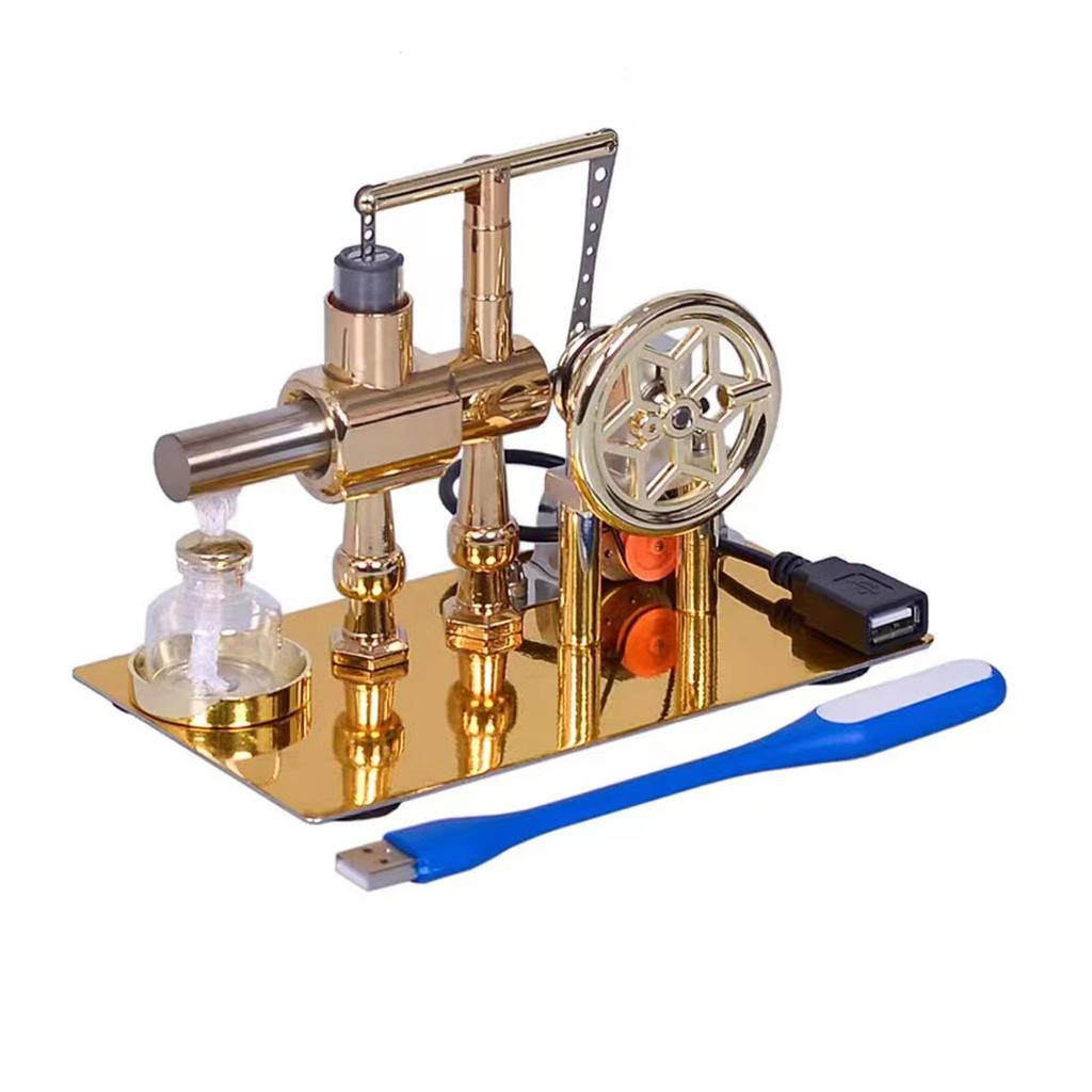 Stirling Engine Generator Physics Experiment Science Popularization Steam Engine Scientific Production Model