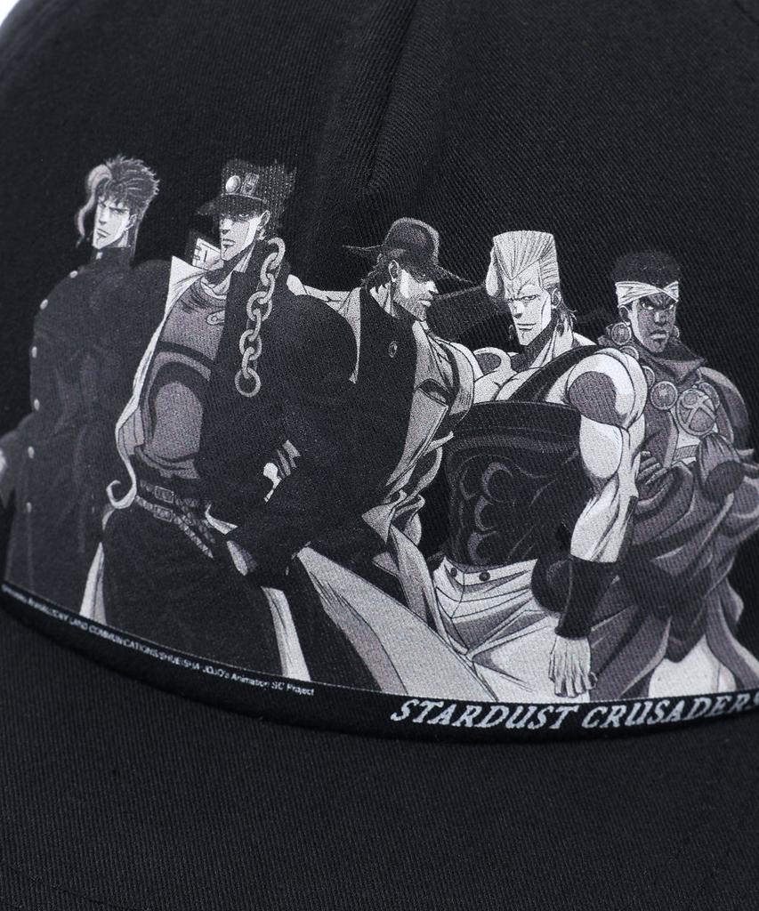 NICEGHOSTCLUB Jojos Stardust Crusaders Ball Cap_Black(Ng2Gmuab21E)