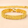 Gold-Plated Men's Zodiac Rabbit Watch Chain - Fashionable Wedding Jewelry